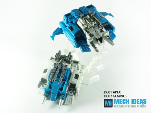 MECH IDEAS  DC 01 Apex And DC 02 Geminus New Official Images Of  NOT G1 Twin Twist And Topspin Homages  (6 of 10)